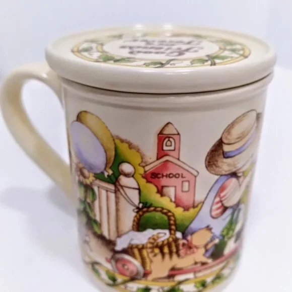 Watkins Mug and Coaster Set, Good Friends are Forever, Puppy Mug Collectors Set - Picture 4 of 4